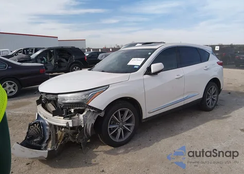 2020 Acura Rdx Technology Package from USA, damaged, VIN 5J8TC1H52LL004419